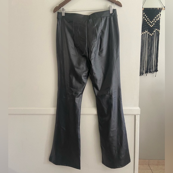 🌸 Wet Seal 🌸 faux leather flare pants - Picture 6 of 11